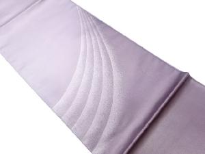 曲線模様織出し袋帯